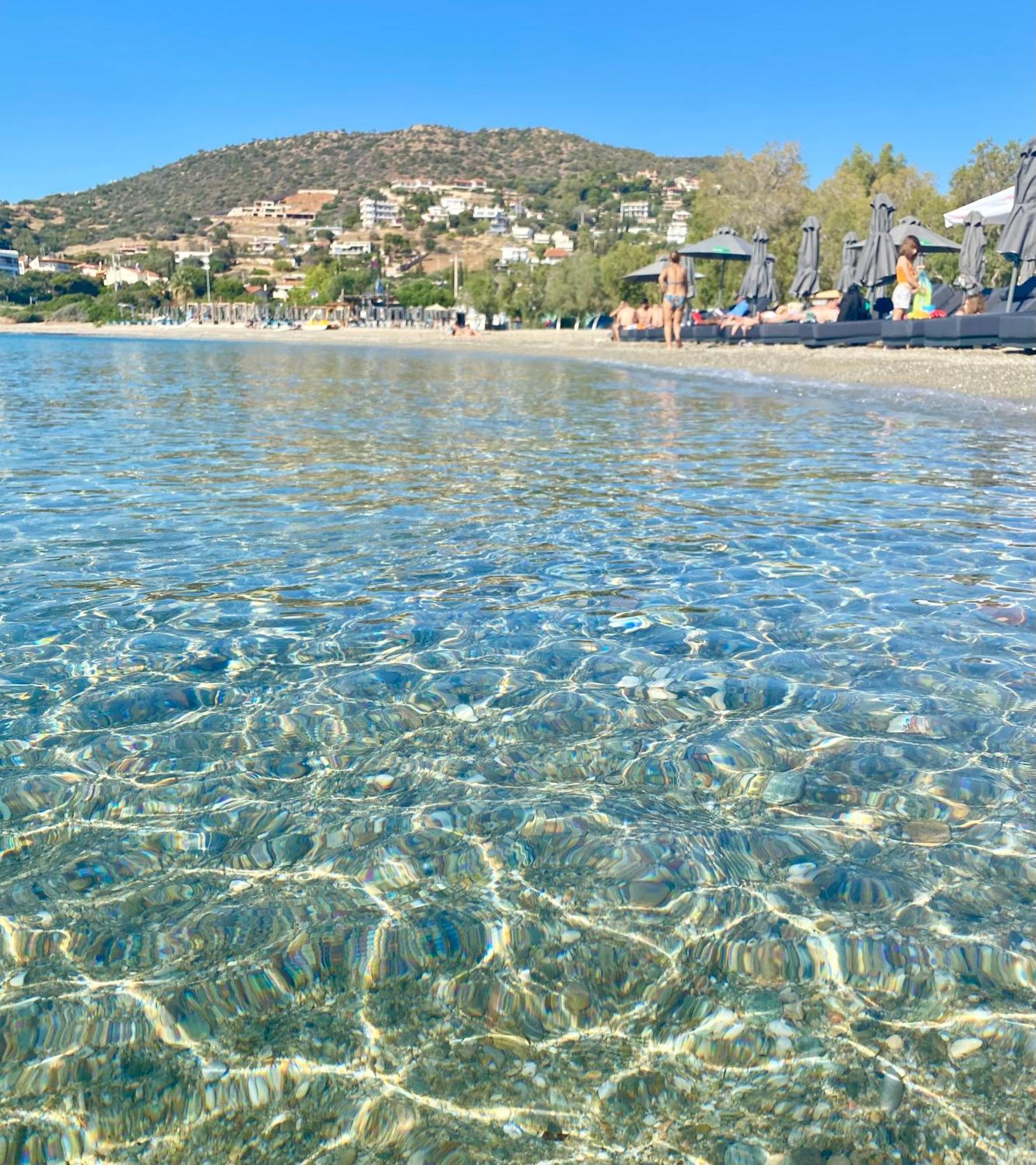 Villa Naya By The Beach Anávyssos Eksteriør bilde